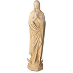XoticBrands - Immaculate Conception 60 Religious Sculpture - Beautifully sculpted in stunning detail, this  Immaculate Conception 60 Religious Sculpture  from XoticBrands Home Décor is a delightful addition for its unique looks alone. Each piece is beautifully handcrafted in the USA of either fiberglass or fiberstone with intricate detail and features of an elegant finish of an artisan. Each piece is carefully designed to enhance the look of your home.