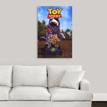 "Toy Story (1995)" Wrapped Canvas Art Print, 24"x36"x1.5"