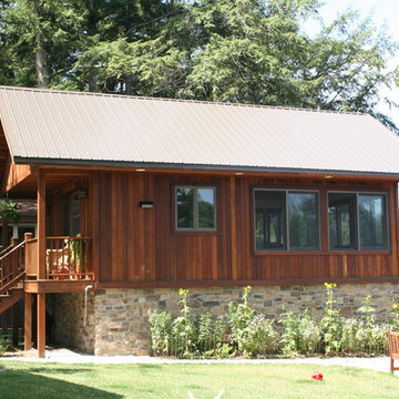 Iron Woods(R) Ipe Rain Screen Lake house