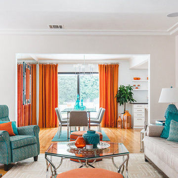 Studio City: Colorful Modern Bungalow