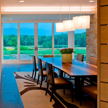 beach house dining room