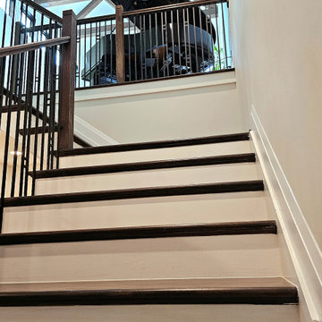 Project #109 | U-Shaped Stairs in Countryside Retreat