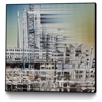 "Urban Abstract 6" CF Print, 30"x30"