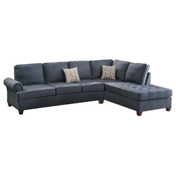 Transitional Sectional Sofas by Infini Furnishings