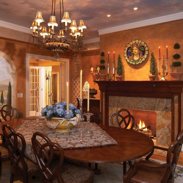 Tuscan Style Dining Room