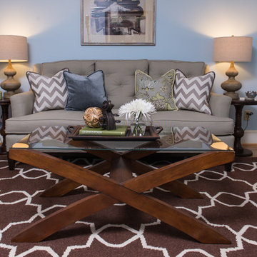 Cool and Fresh Living Room/Dining Room