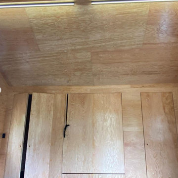 Modern Wood Guest Cottage and Artist Spot