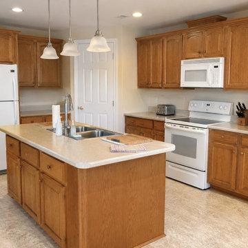 Elegant Kitchen Remodeling Project with Large Island