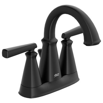 Edgemere 4" Centerset 2-Handle Bathroom Faucet With Lever Handles