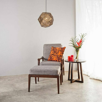 Etch Globe Geometrics Shade Lamp Pendant Light, Rose Gold