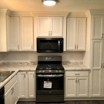 Bettendorf Flip Home-Koch Cabinets Painted Ivory and Fog