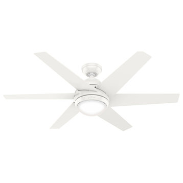 Sotto 2 Light 52" Indoor Ceiling Fan, Fresh White