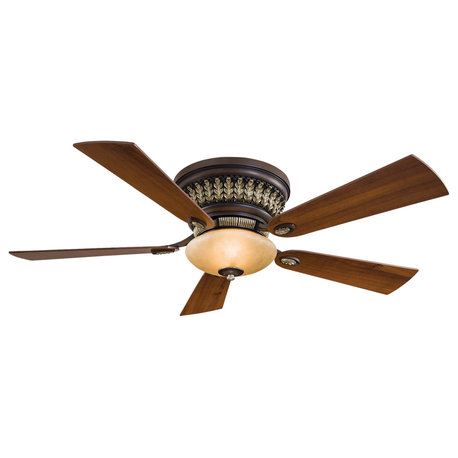 Calais 52" Ceiling Fan, Belcaro Walnut