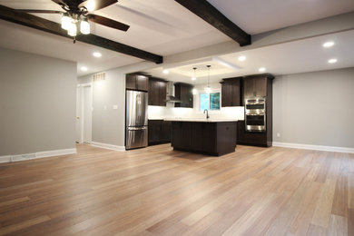 Example of a trendy kitchen design in Baltimore
