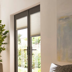 Silk Buttermilk Duette&reg; Blind - Window Blinds