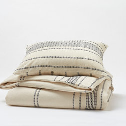 Rippled Stripe Duvet Cover - Products