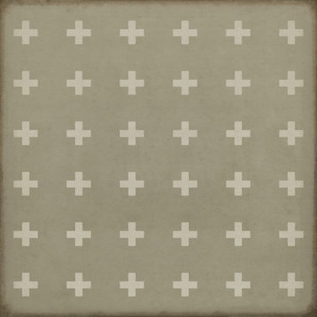 Pattern 24 Kalamos 72x72 Vintage Vinyl Floorcloth