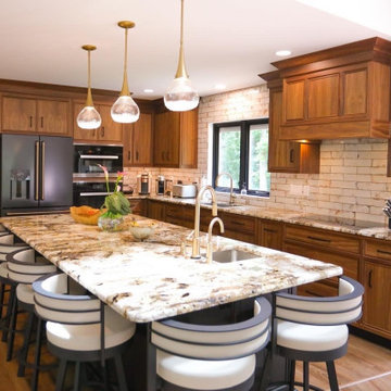 Dark Kitchen Cabinets Wernersville, PA
