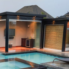 glass walls