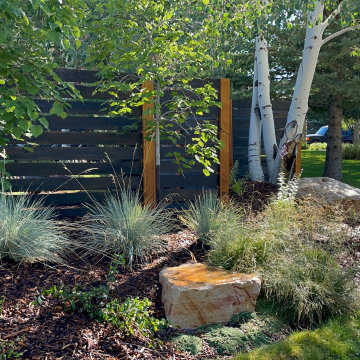 Park City planting, mulch, maintenance, overseed