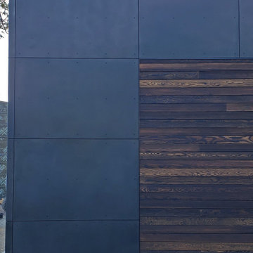 Natural Light Wire Wheel Shou Sugi Ban Siding