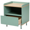 Lisette Two-Tone Collection, End Table, 1-Drawer