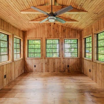 Rustic Comfort: Custom 3-Season Room