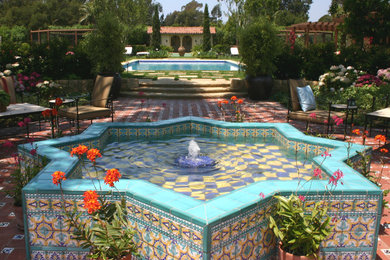 Photo of a mediterranean landscaping in Santa Barbara.