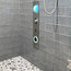 Steam Spa System, Serene Steam, Solar Flare, Brushed