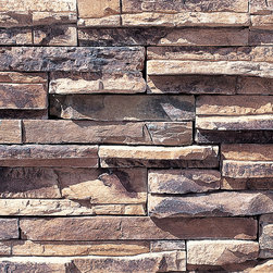 Coronado Stone Products - Coronado Virginia Ledge Stone Veneer - Color: Storm Brown - Stone Veneer - Siding And Stone Veneer