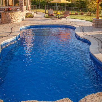 Inground Fiberglass Swimming Pool Project 2
