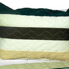 Stella Wish 3PC Vermicelli-Quilted Patchwork Quilt Set (Full/Queen Size)