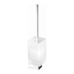 Secret bath - Secret Bath. Glass stand toilet brush holder. Alice Collection. - Toilet Brushes & Holders