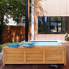 Teak Wood Manhattan Outdoor Patio Pool and Storage Box made from A-grade Teak