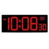 LED Digital Wall Clock with Seconds, Electric Clock