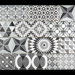 Metro Patchwork Black & White | 3x6 - Products