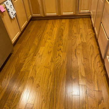 Installation: Hardwood floors & steps