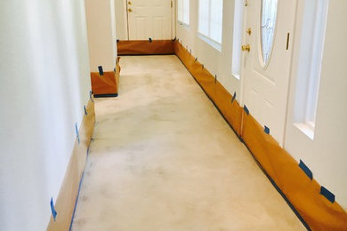 Inspiration for a timeless hallway remodel in Austin