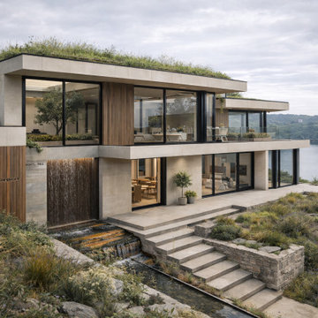 Biophilic house in Cornwall