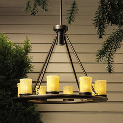 Rustic Outdoor Chandelier - Products