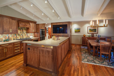 Inspiration for a craftsman kitchen remodel in Los Angeles