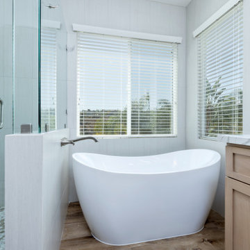 W Scripps Ranch Master Bath Remodel – A Chic & Classy Spa Retreat