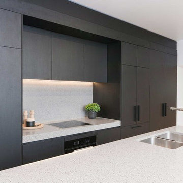 Matte Black Timber Grain
