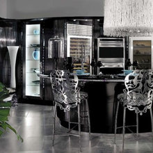 KITCHEN GLASS SHELVES