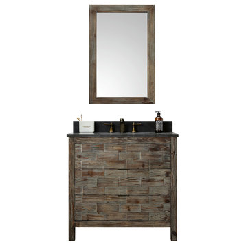 Legion Furniture Mabella 36" Single Bathroom Vanity - No Faucet