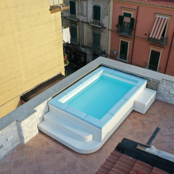 Spa Space® la mini piscina su misura per il tuo terrazzo/attico/veranda/giardino