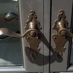 Forged iron Lever for Interior or Exterior Door CN-220 - Door Levers
