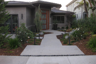 Example of a trendy exterior home design in San Diego