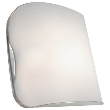 1-Light Medium Wall Sconce Chyna Series 615, Satin Nickel