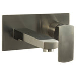 Alape - Wall Mounted Brushed Nickel Faucet for Alape Bucket Sink - Having the perfect wall mount faucet to go with your sink is important. The Wall Mount Lav Faucet from Artos' Safire collection may be just what you're looking for! With a 7 1/2" spout reach and a 5" overall height, this is a perfect faucet for a compact space. The included valve will ensure you can install this faucet without the added hassle of finding the right part. Choose from brushed nickel or chrome to match your stylized bathroom today.